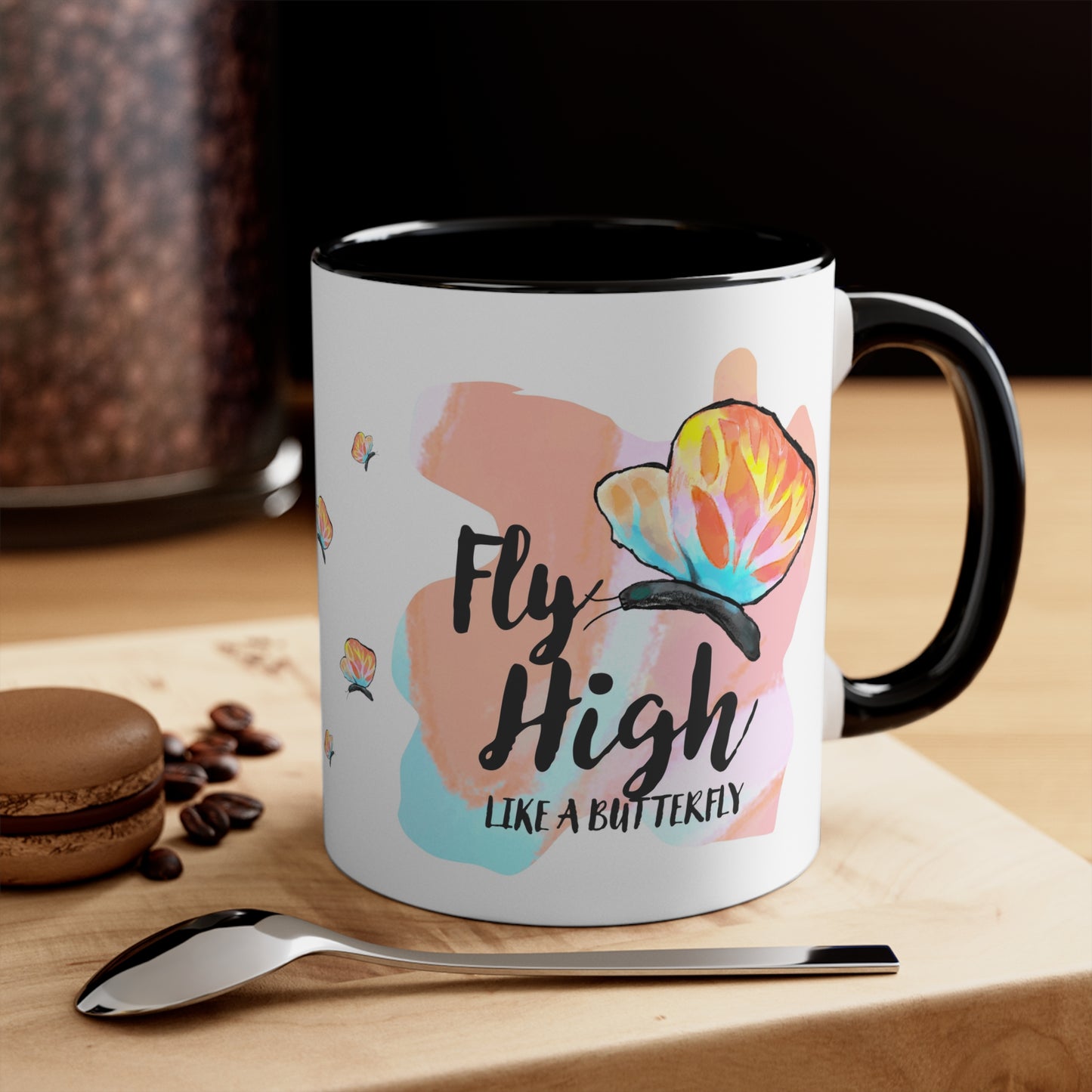Fly High Accent Coffee Mug, 11oz