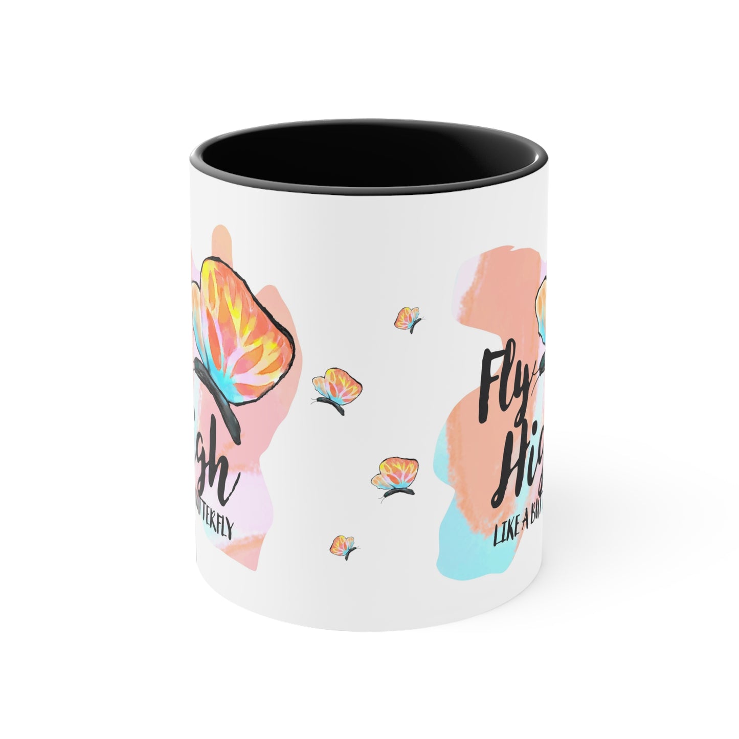 Fly High Accent Coffee Mug, 11oz
