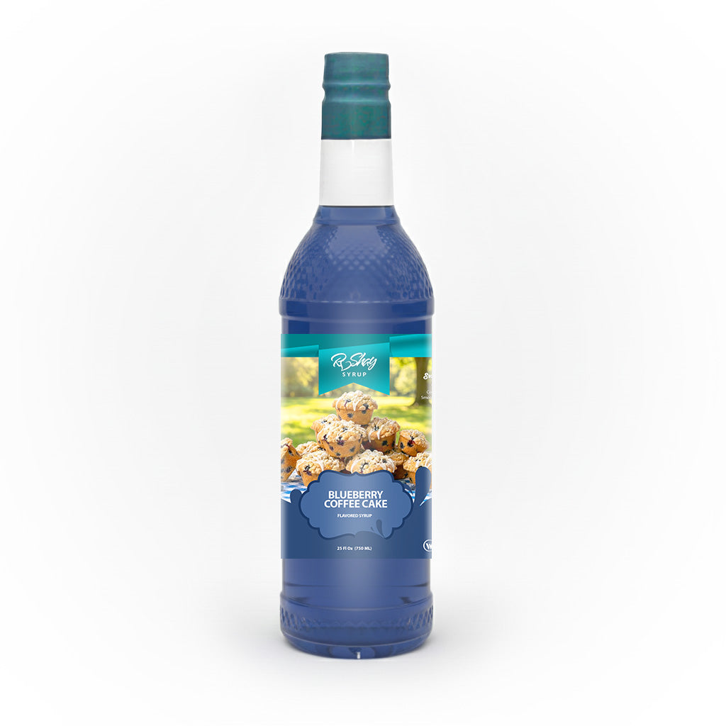 Blueberry Coffee Cake Flavored Beverage Syrup