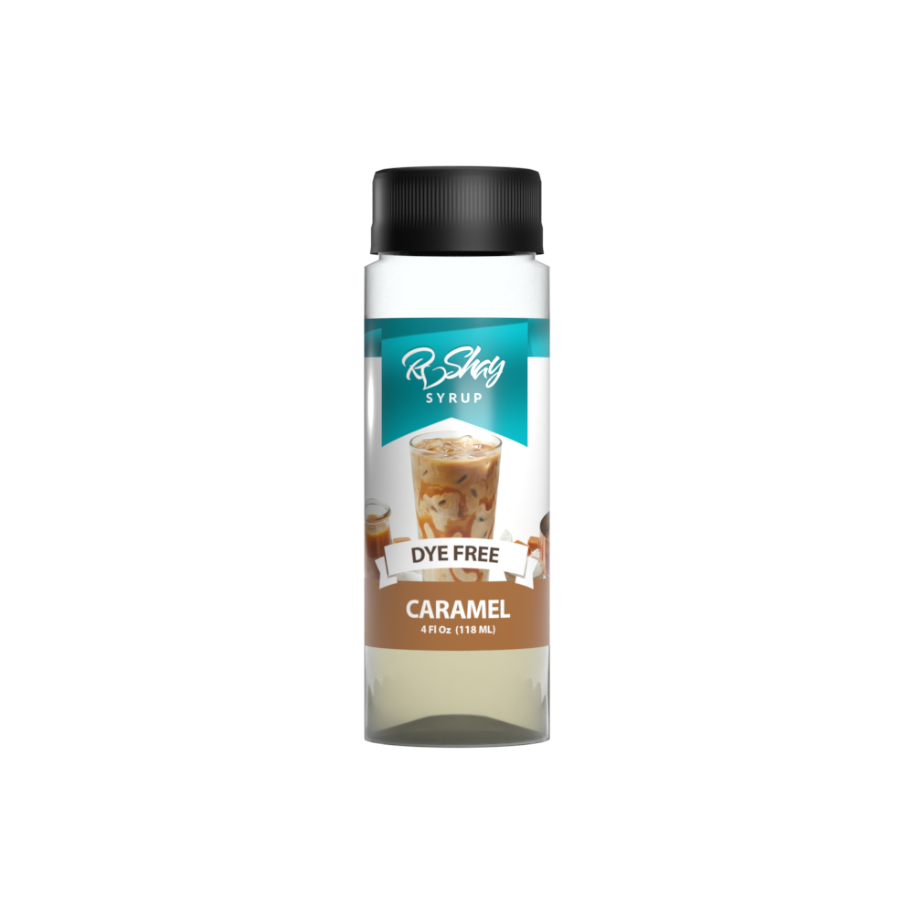 Dye Free Caramel Flavored Coffee Syrup